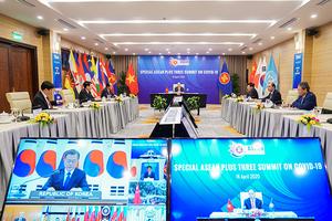 ASEAN và 3 nước Trung Quốc, Nhật Bản, Hàn Quốc bàn thảo ứng phó đại dịch COVID -19