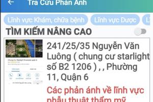 Phát hiện cơ sở y tế hoạt động "chui" qua ứng dụng y tế trực tuyến