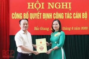 Bắc Giang có Phó Chánh Thanh tra tỉnh mới
