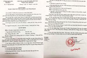 Sóc Trăng: Bị phạt vì dựng lều quán trên đất đã bồi thường