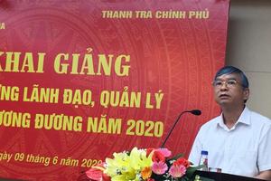 Khai giảng lớp bồi dưỡng lãnh đạo, quản lý cấp vụ và tương đương năm 2020