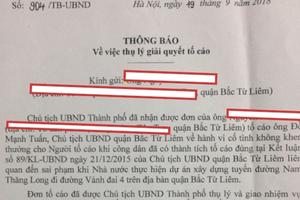 Tiếp tục phát lộ những lá đơn tố cáo bị quá hạn