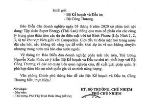 Thủ tướng chỉ đạo sau phản ánh của báo chí về cụm dự án điện mặt trời Lộc Ninh