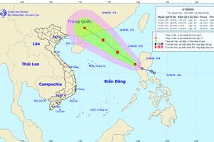 Áp thấp nhiệt đới vào Biển Đông, miền Bắc mưa lớn 