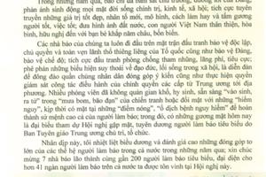 Thủ tướng gửi thư chúc mừng nhân Ngày Báo chí cách mạng Việt Nam