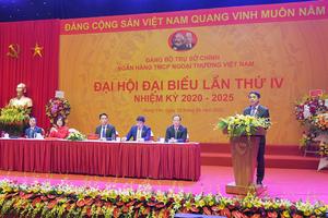 Đại hội đại biểu Đảng bộ Trụ sở chính Vietcombank nhiệm kỳ 2020-2025 thành công tốt đẹp