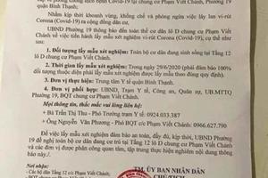 Bộ Y tế thông tin về bệnh nhân tái dương tính với virus SARS-CoV-2 tại TP Hồ Chí Minh