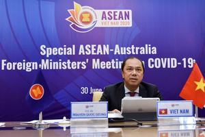 ASEAN - Úc phối hợp bảo đảm một môi trường hoà bình, an ninh, ổn định và thượng tôn pháp luật 