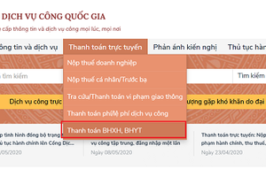 Cách gia hạn thẻ BHYT theo hộ gia đình trực tuyến