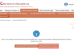 Làm thế nào để ngồi nhà vẫn đóng tiếp BHXH tự nguyện?