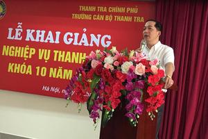 Khai giảng lớp thanh tra viên K10/2020