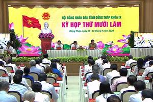 HĐND tỉnh Đồng Tháp lần đầu tiên ứng dụng "kỳ họp không giấy"