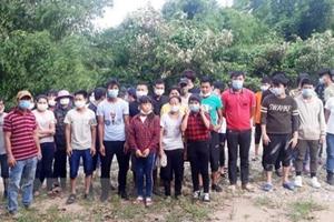 Quảng Ninh bắt giữ và cách ly 33 đối tượng nhập cảnh trái phép
