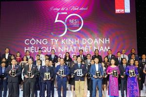 Vietjet lọt top 3 doanh nghiệp kinh doanh hiệu quả trên sàn chứng khoán