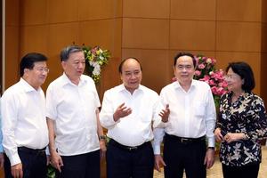 Nghị quyết phiên họp Chính phủ trực tuyến với các địa phương