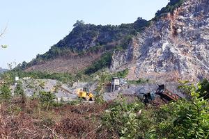 Hàng loạt vi phạm về bảo vệ môi trường trong khai thác khoáng sản