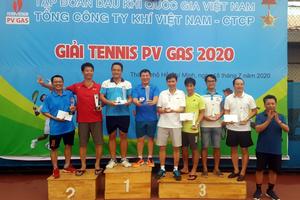 Gần 100 VĐV tham gia Giải Tennis thường niên PV GAS 2020
