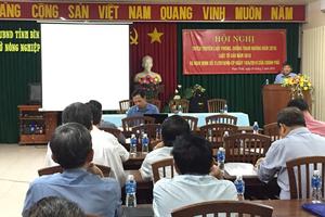 Sở NN&PTNT sẽ tiến hành 2 cuộc kiểm tra nội bộ về phòng, chống tham nhũng