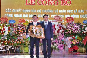 Trường Đại học Vinh có Hiệu trưởng mới