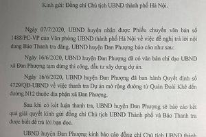 Thành lập đoàn thanh tra dự án  