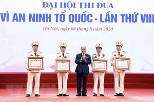 Thủ tướng dự Đại hội 'Vì an ninh Tổ quốc' lực lượng công an nhân dân