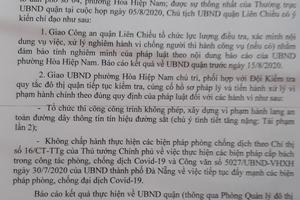 Bắt tạm giam với 4 bị can về hành vi "chống người thi hành công vụ"