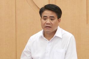 Bộ Chính trị đình chỉ chức vụ Phó Bí thư Thành ủy Hà Nội với ông Nguyễn Đức Chung