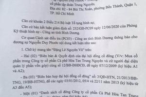 Tài liệu làm giả bị khởi tố một đằng, kết quả giám định một nẻo?