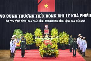 Lễ Quốc tang nguyên Tổng Bí thư Lê Khả Phiêu