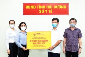 “Bầu Hiển” tiếp tục tiếp sức Hải Dương chống dịch