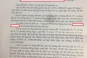 Bài 5: Kết quả của Hội đồng Định giá trong tố tụng hình sự quận Bắc Từ Liêm tiếp tục gây bất bình