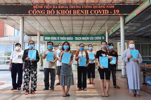 Thêm 23 bệnh nhân Covid-19 được xuất viện