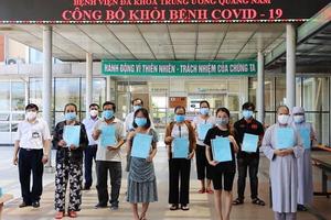 Ngày 7/9: Không có ca mắc COVID-19 mới, nhiều bệnh nhân có bệnh nền được công bố khỏi bệnh