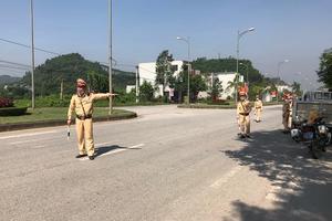 Tăng cường đảm bảo trật tự, an toàn giao thông trong thời gian diễn ra Đại hội Đảng tỉnh