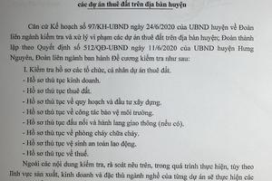 “Vỡ” kế hoạch kiểm tra 100 dự án