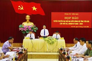 Yên Bái họp báo trước Đại hội Đảng bộ tỉnh lần thứ XIX