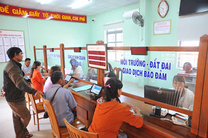 Bộ Tài nguyên và Môi trường đã triển khai 107 dịch vụ công trực tuyến