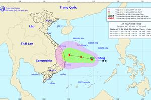 Áp thấp nhiệt đới hình thành, miền Trung mưa to