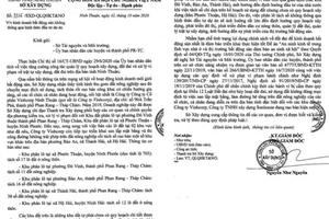 Sở Xây dựng 'tuýt còi' việc phân lô bán nền tự phát