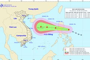 Biển Đông chuẩn bị đón cơn bão số 8