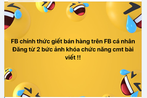 Người dùng 'than trời' vì không thể bình luận bài viết trên Facebook