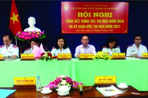  Tổng kết công tác năm 2020 và ký giao ước thi đua năm 2021