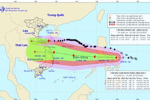 Bão số 8 suy yếu thành áp thấp nhiệt đới, xuất hiện cơn bão mới hướng vào miền Trung