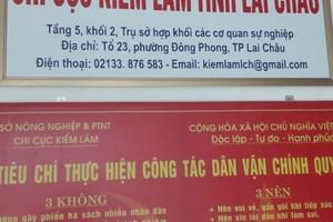 Thu hồi hơn 500 triệu đồng sai phạm tại Sở Nông nghiệp và Phát triển nông thôn