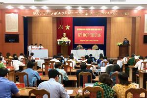 Khai mạc kỳ họp thứ 18 HĐND tỉnh khóa IX 