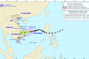 Bão số 10 bắt đầu ảnh hưởng đến đất liền