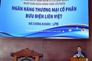 Cổ phiếu LPB của LienVietPostBank chính thức chào sàn HOSE

​