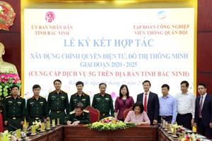 Bắc Ninh hợp tác Viettel xây dựng chính quyền điện tử, đô thị thông minh