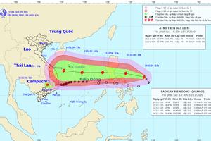 Bão số 12 suy yếu thành áp thấp nhiệt đới, bão số 13 chuẩn bị vào Biển Đông