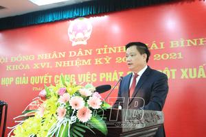 Ông Nguyễn Khắc Thận được bầu làm Chủ tịch UBND tỉnh Thái Bình

